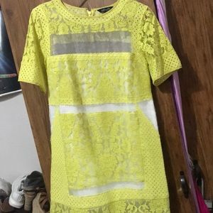 Eccentric lace dress